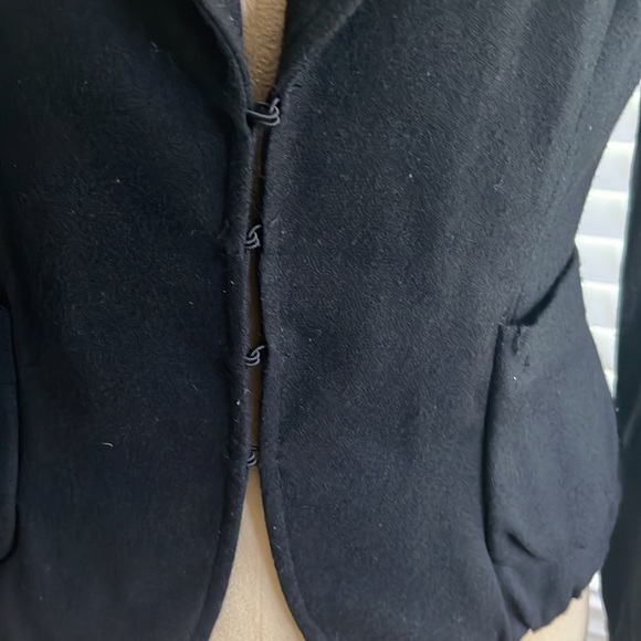 Women’s black wool blazer size 6 great condition - Picture 3 of 10